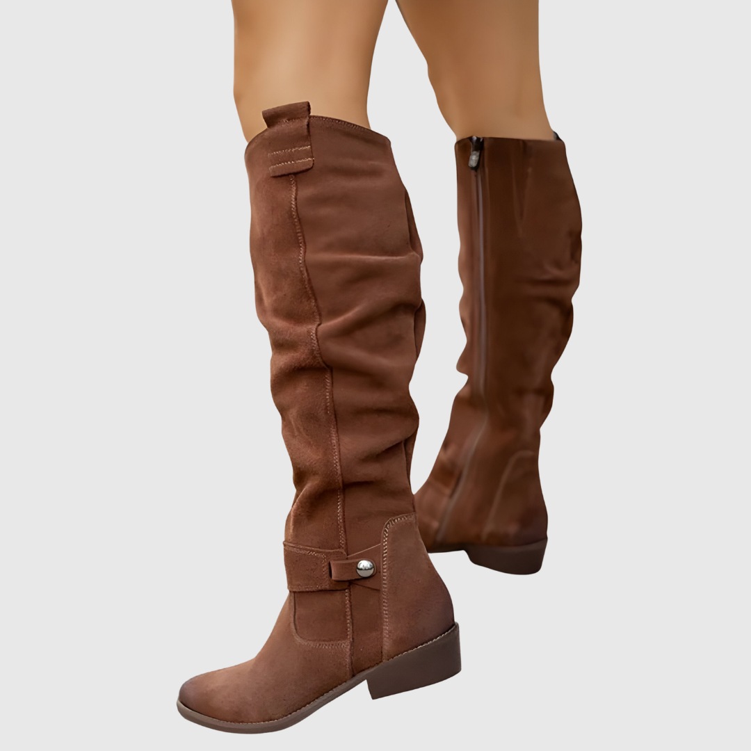 Odalia | Knee-High Leather Boots