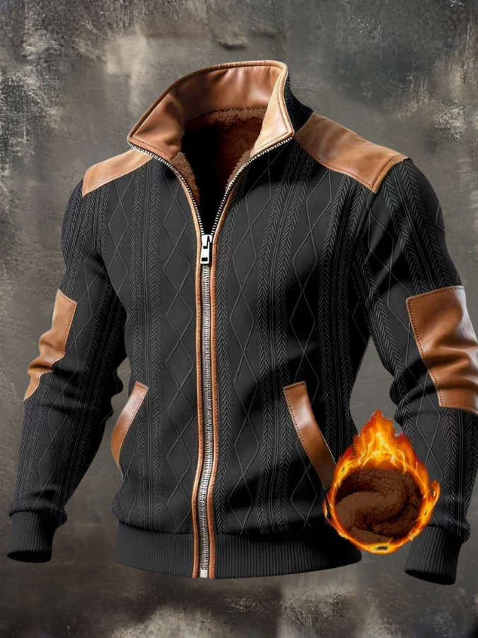 Noel | Structured jacket with a high collar