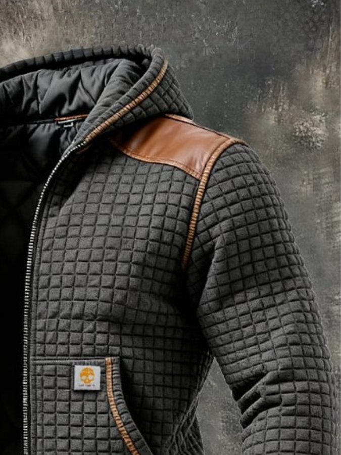 Alex | Elegant quilted jacket with a collar