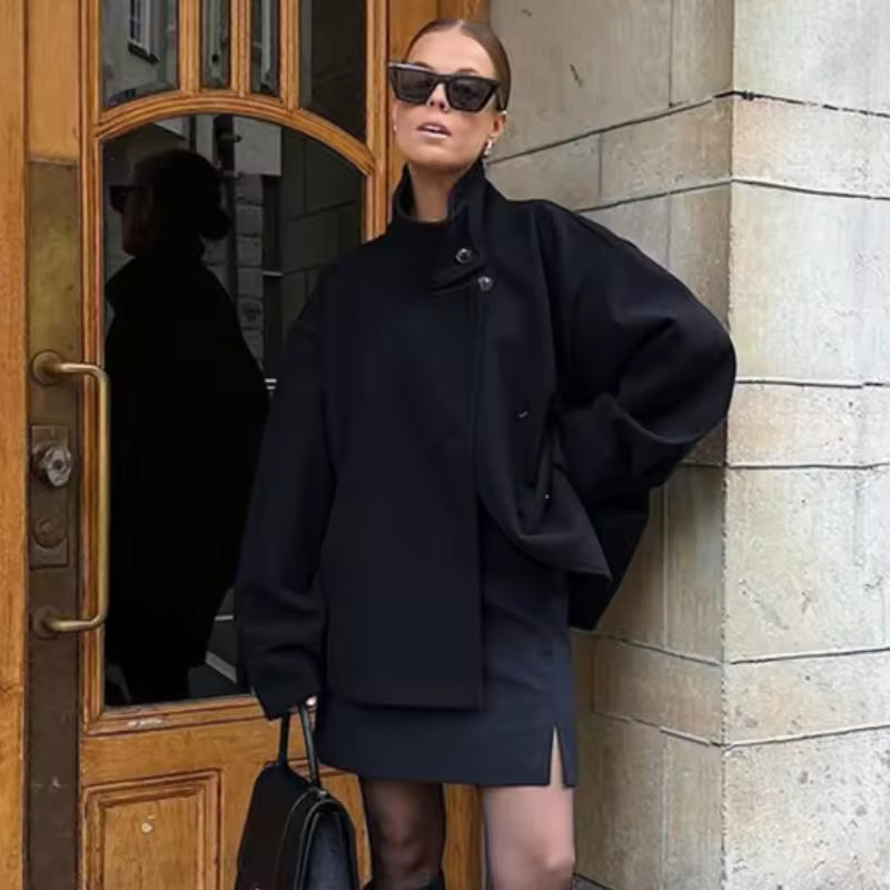 Elise – Luxury Breasted Short Jacket