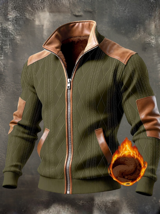 Noel | Structured jacket with a high collar