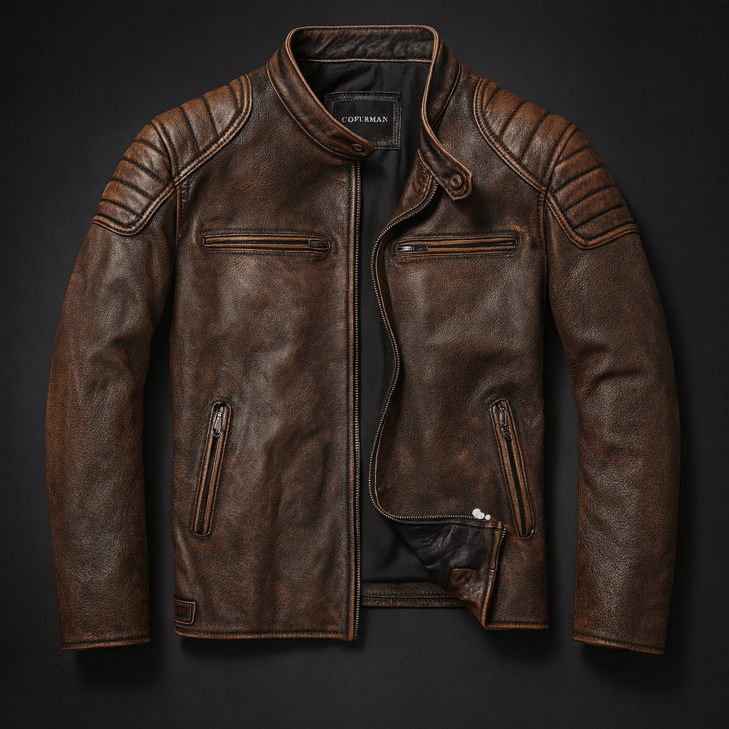 Arthur | Classic Leather Jacket