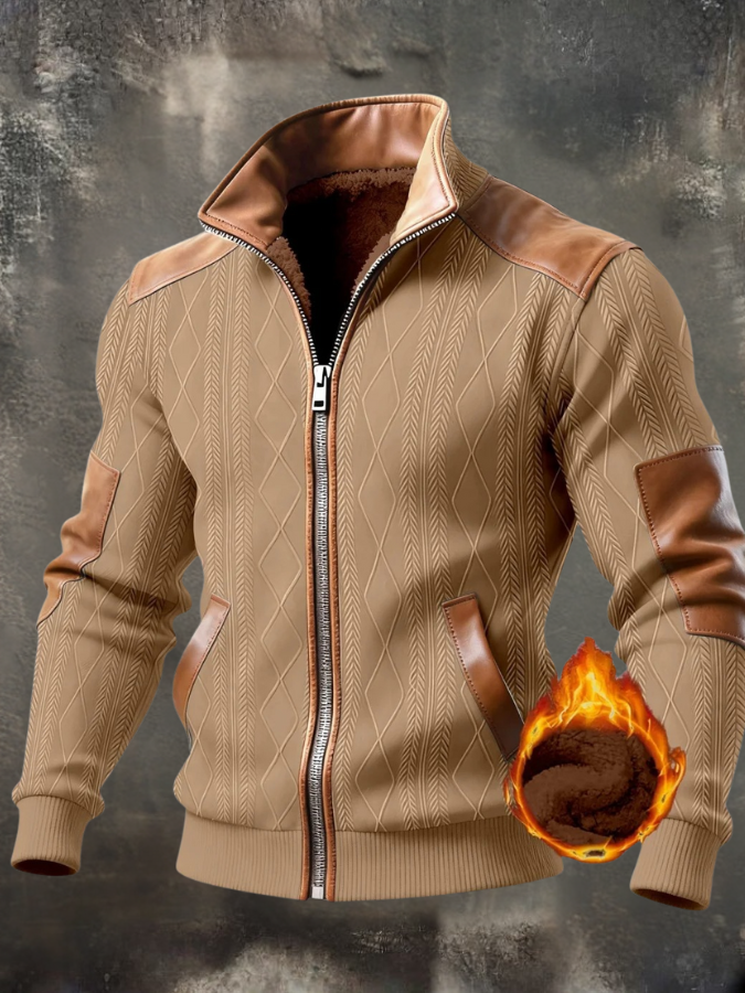 Noel | Structured jacket with a high collar