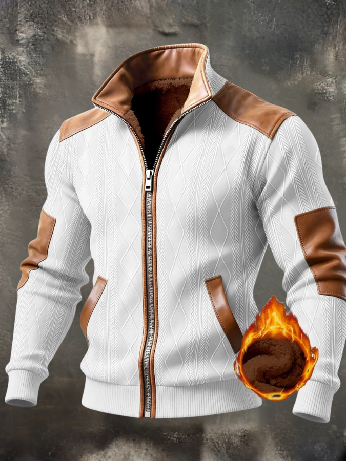 Noel | Structured jacket with a high collar