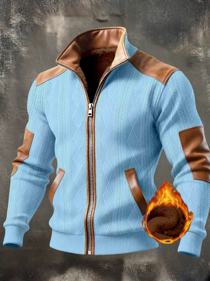 Noel | Structured jacket with a high collar