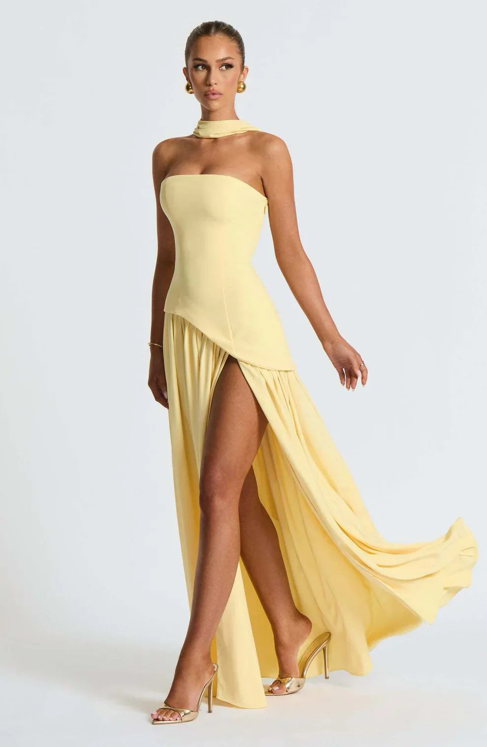 Strapless Maxi Dress