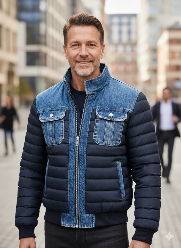 Lorenzo | Classic Double Denim Jacket