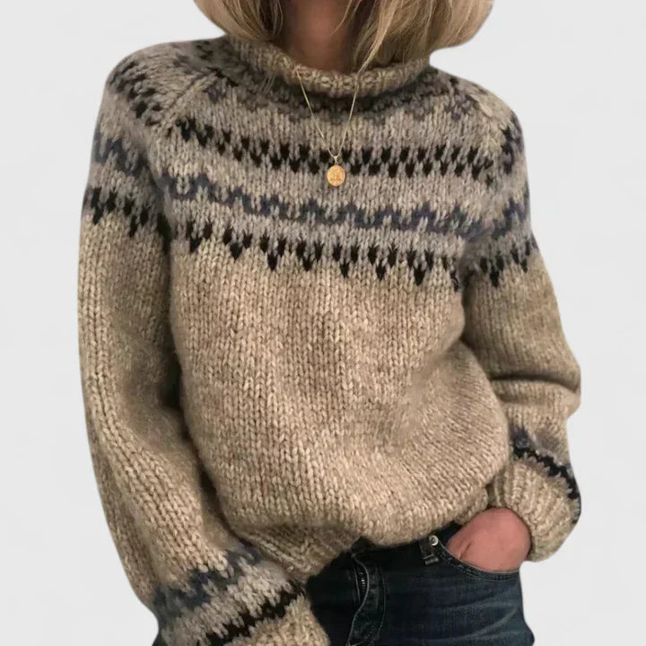 Ellen | Heritage Nordic Knit Sweater