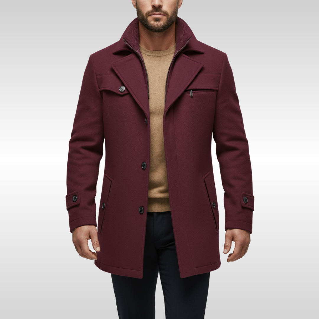 James | Wool Coat