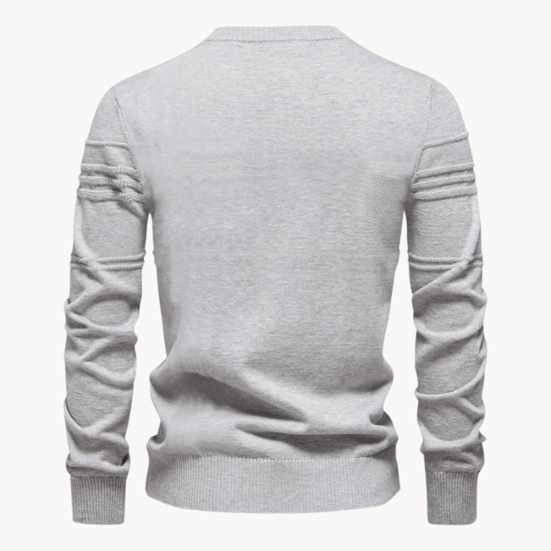 Burkhard | Stylish men's jumper with diamond pattern