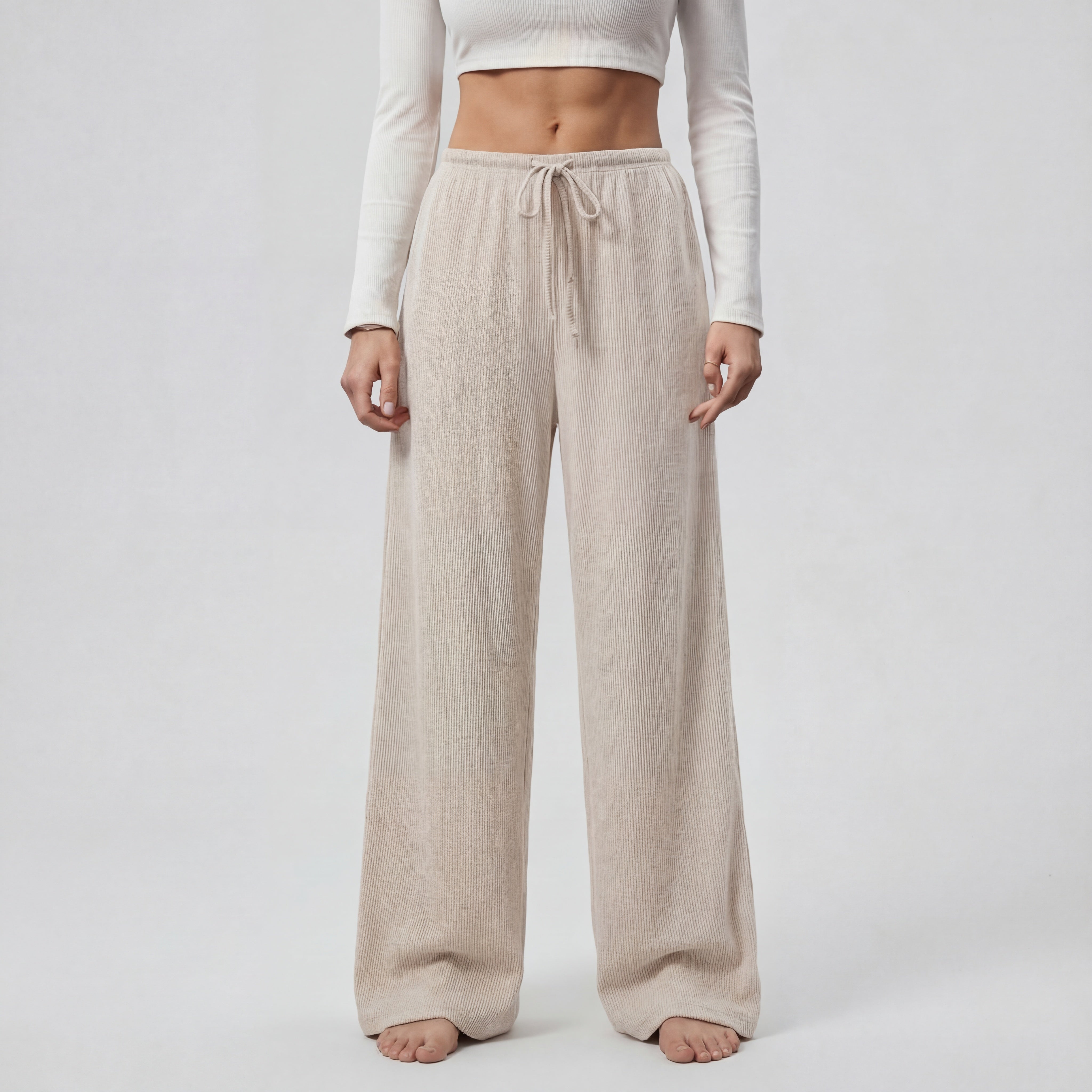 PIPPA – Comfortable High-Waisted Casual Trousers