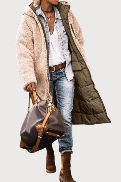 Amelia | Elegant Reversible Coat