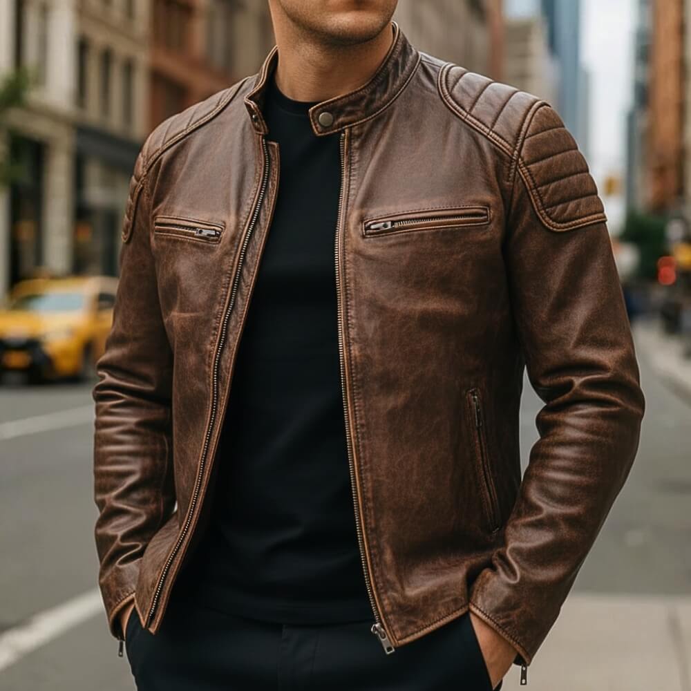 Arthur | Classic Leather Jacket