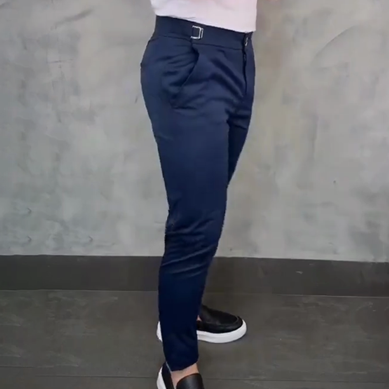 Tommas | Slim Fit Stretch Trousers