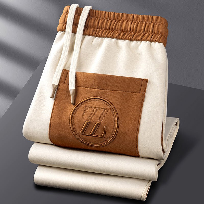 Men’s 2-Piece Tracksuit Set With Zip Jacket and Side-Striped Joggers