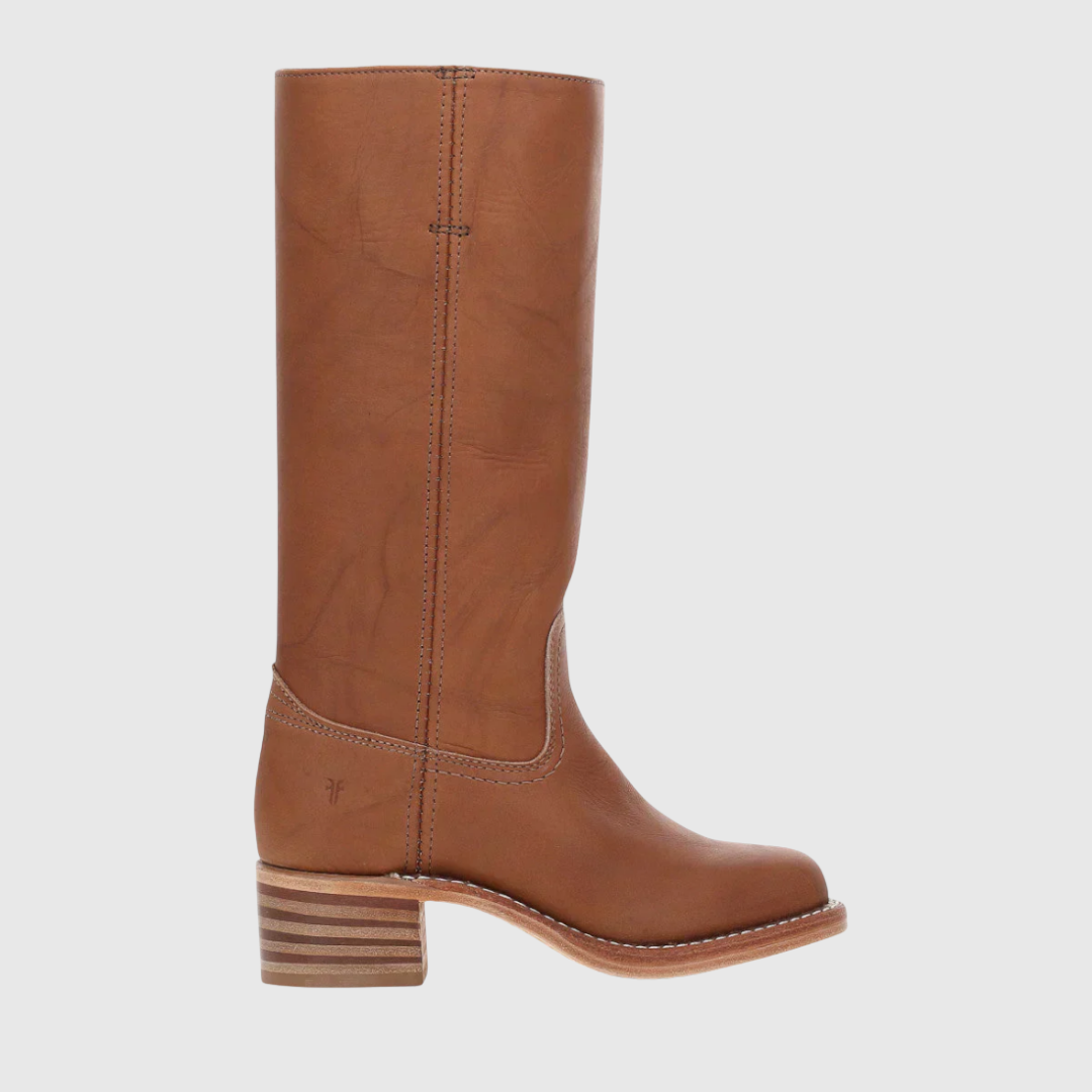 Lerelia | Leather Knee-High Boots