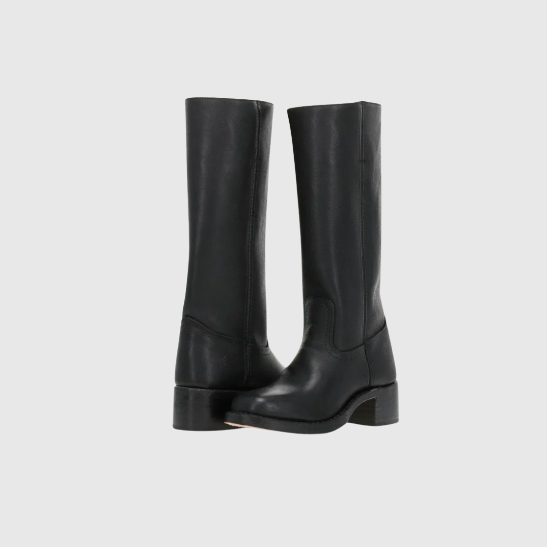 Lerelia | Leather Knee-High Boots