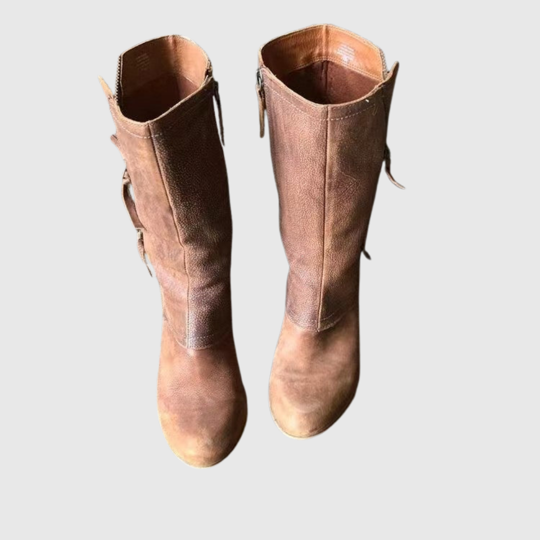 Tamera | Luxe Leather Boots