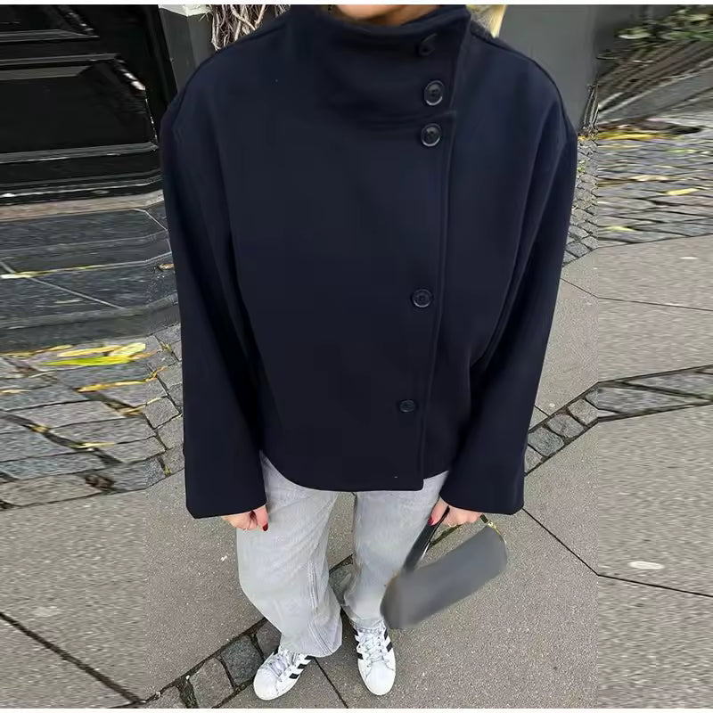 Elise – Luxury Breasted Short Jacket