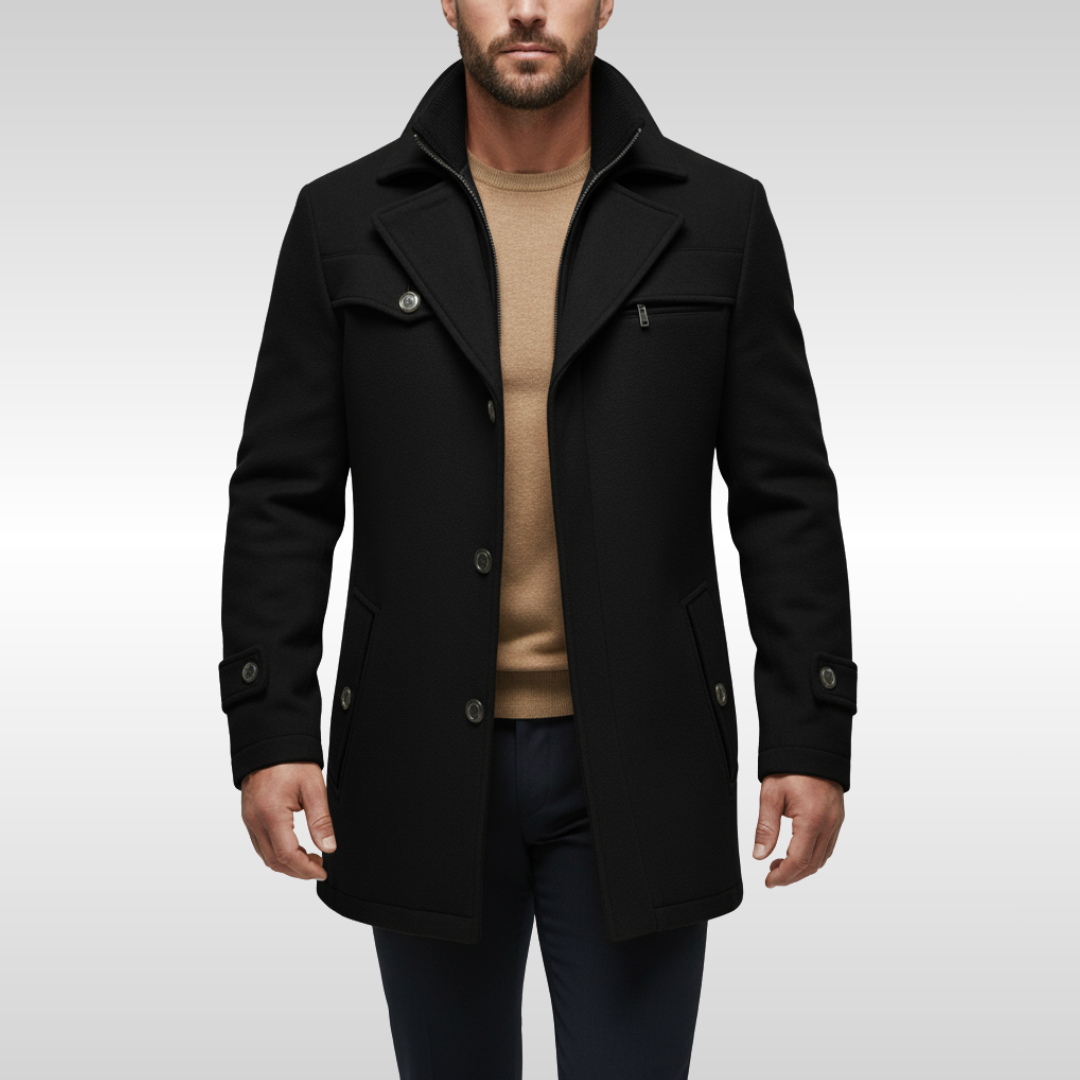 James | Wool Coat