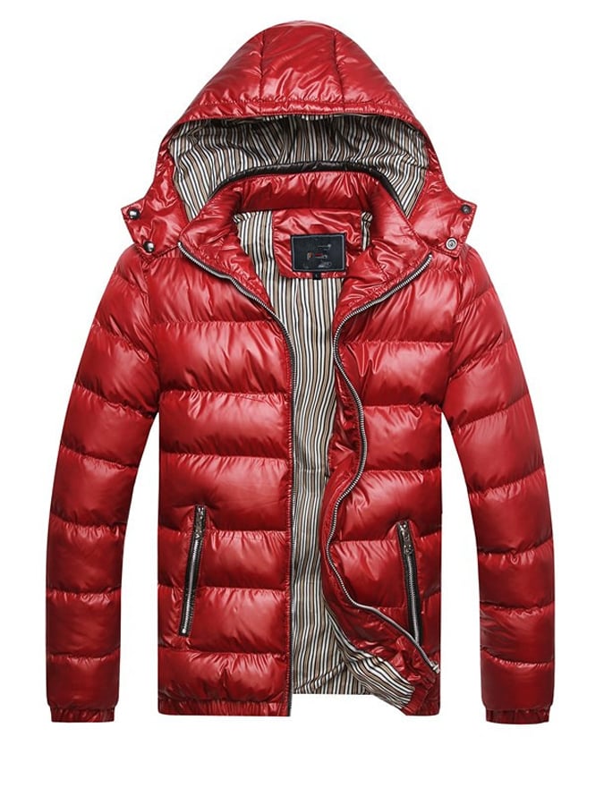 Damian | Padded hooded jacket