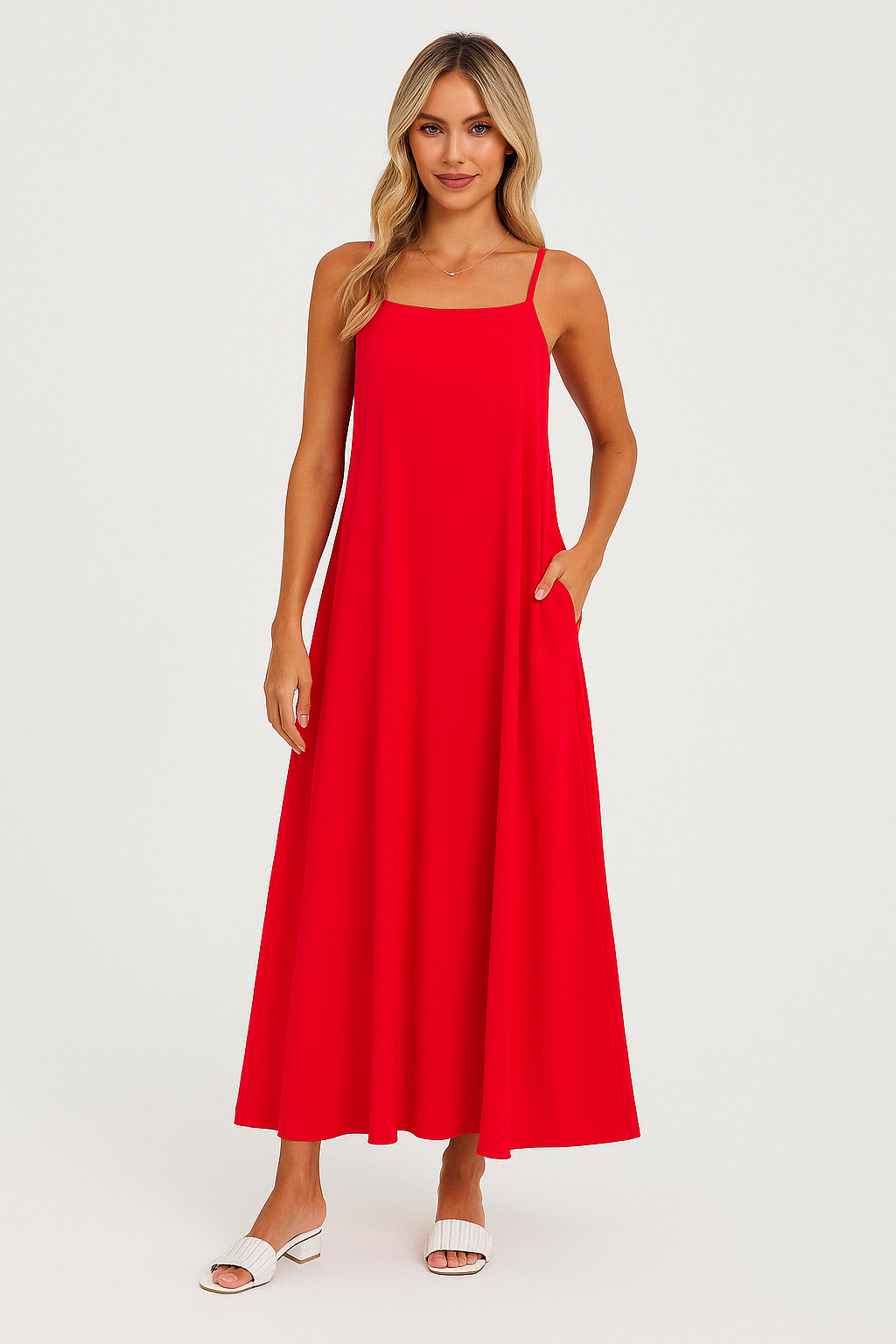 Celina Flowy Maxi Dress