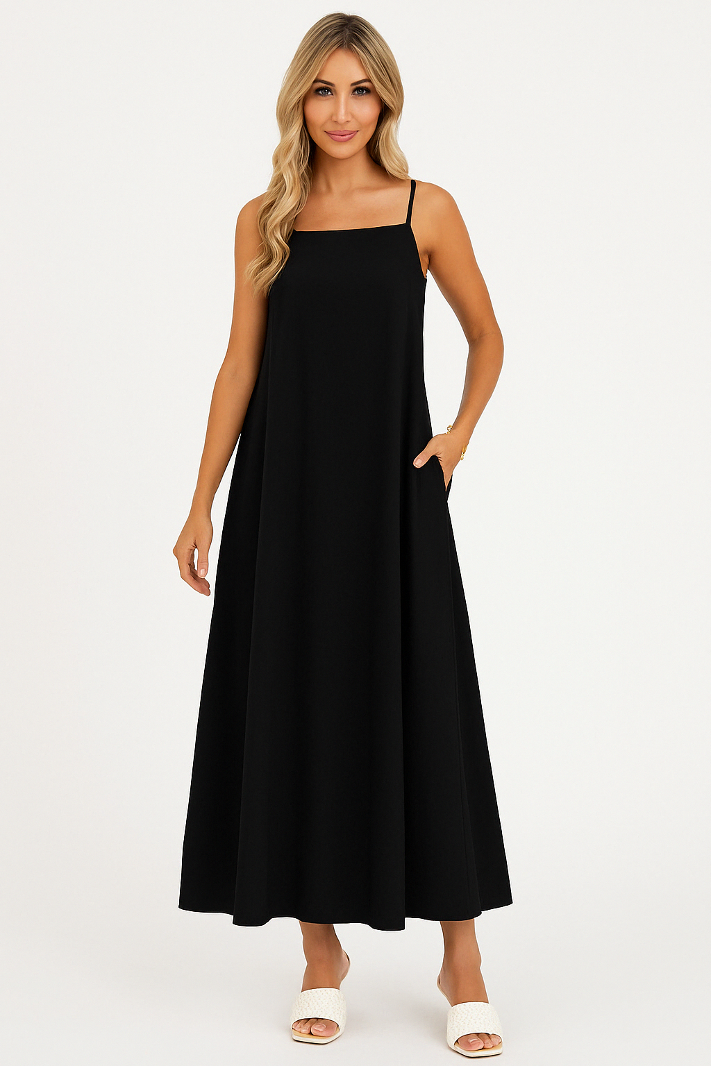 Celina Flowy Maxi Dress
