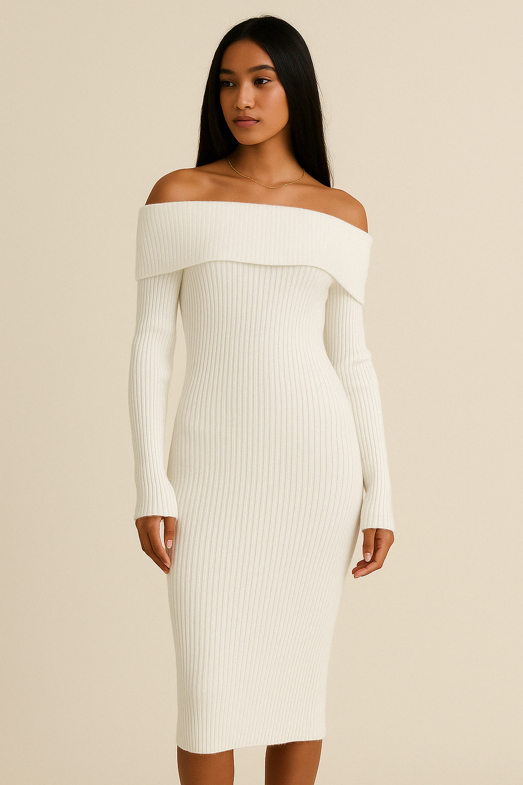 Knit Midi Dress | LouLou Couture