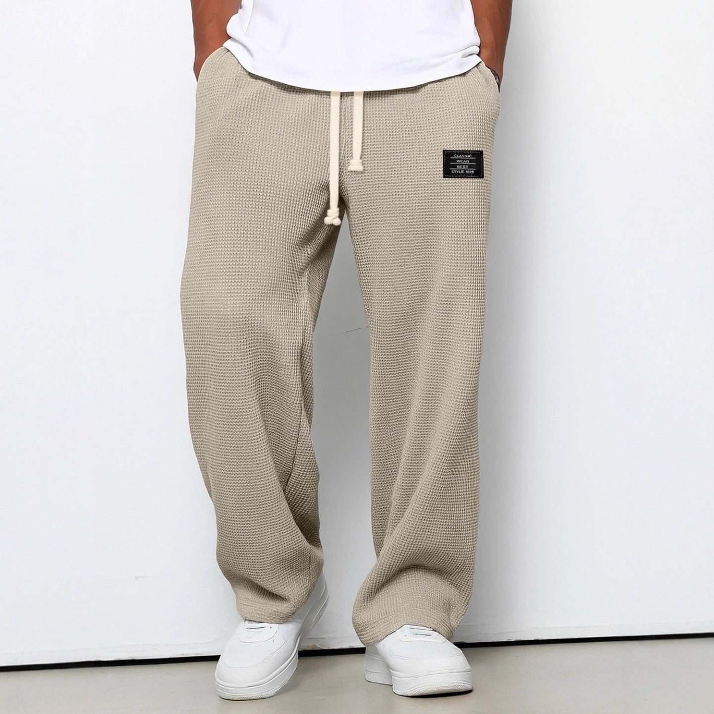 Harrison | Textured Wide Joggers