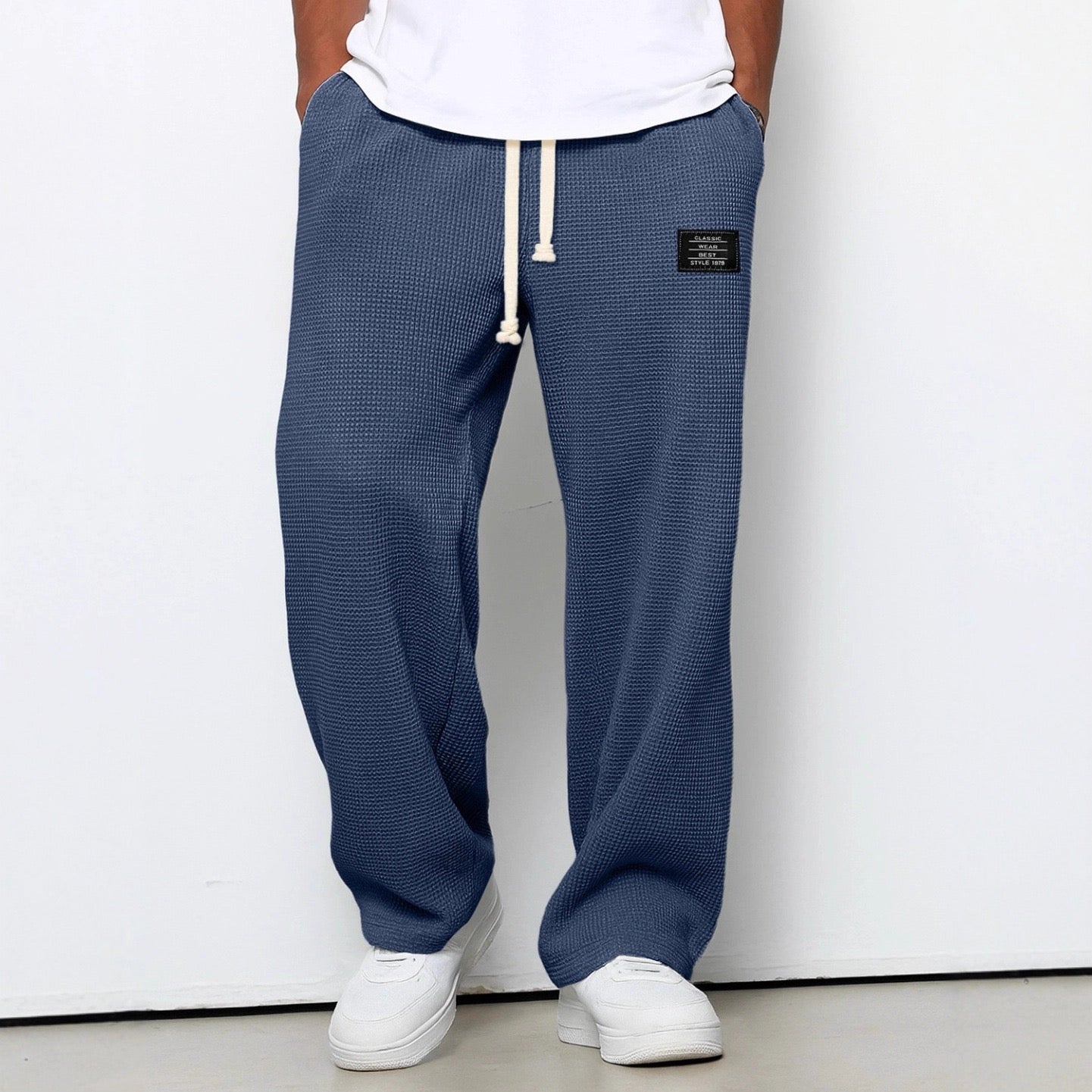 Harrison | Textured Wide Joggers