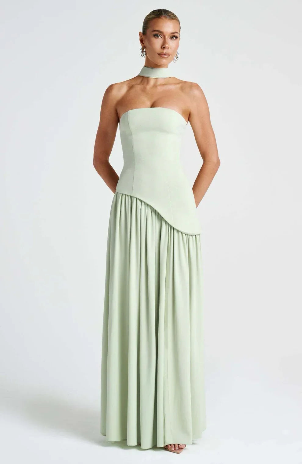 Strapless Maxi Dress