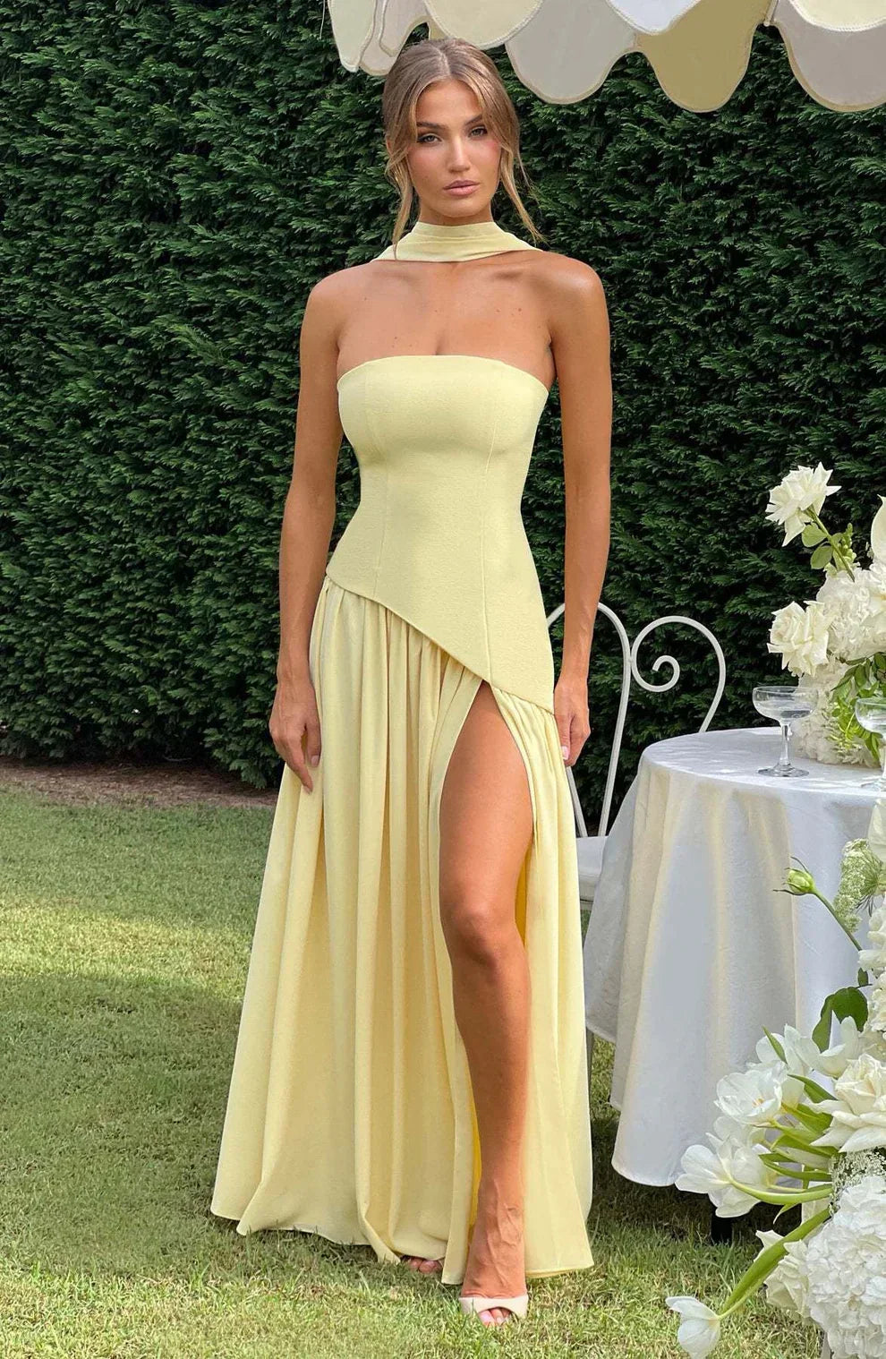 Strapless Maxi Dress