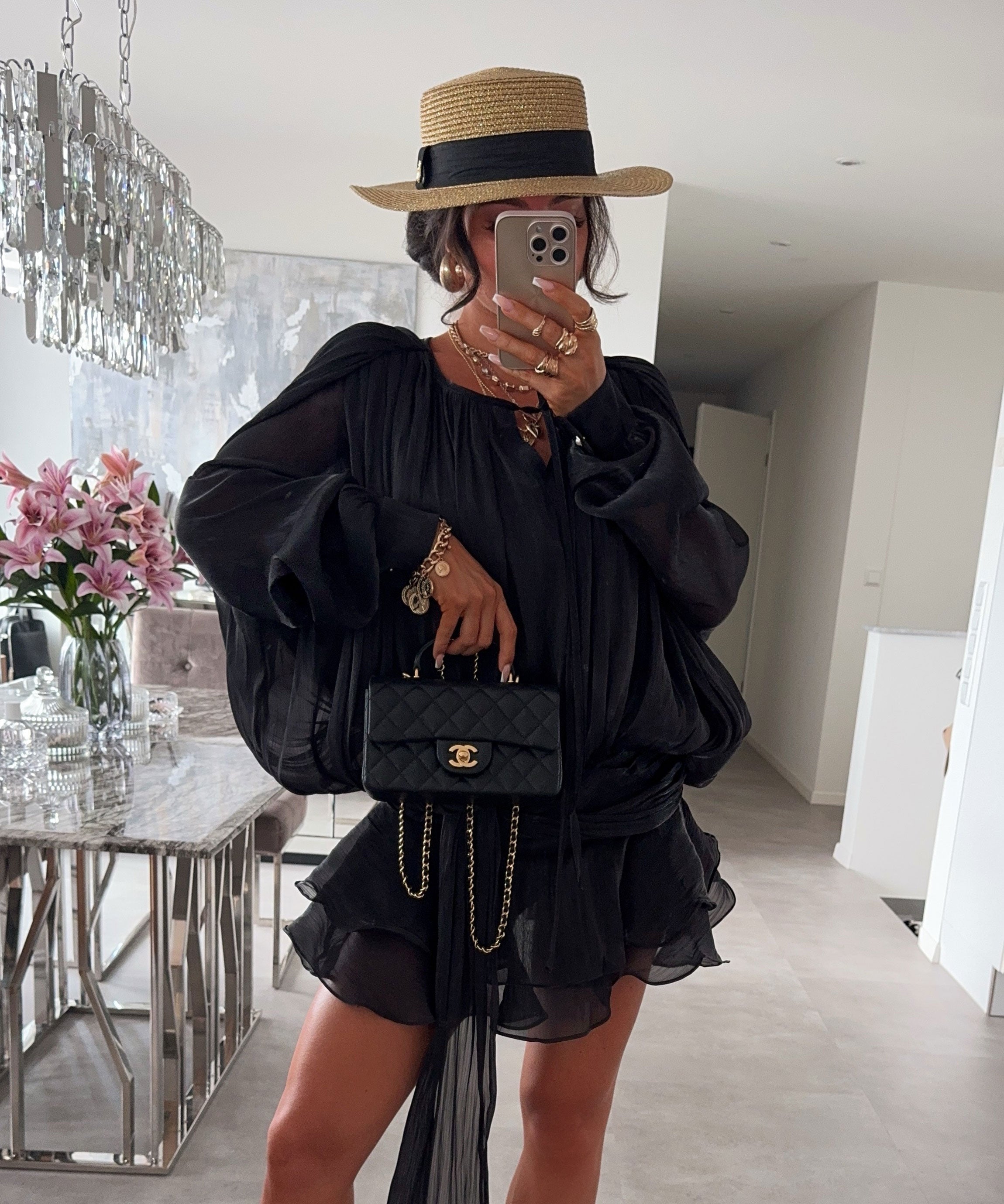 Black Velvet Mini Dress | LouLou Couture