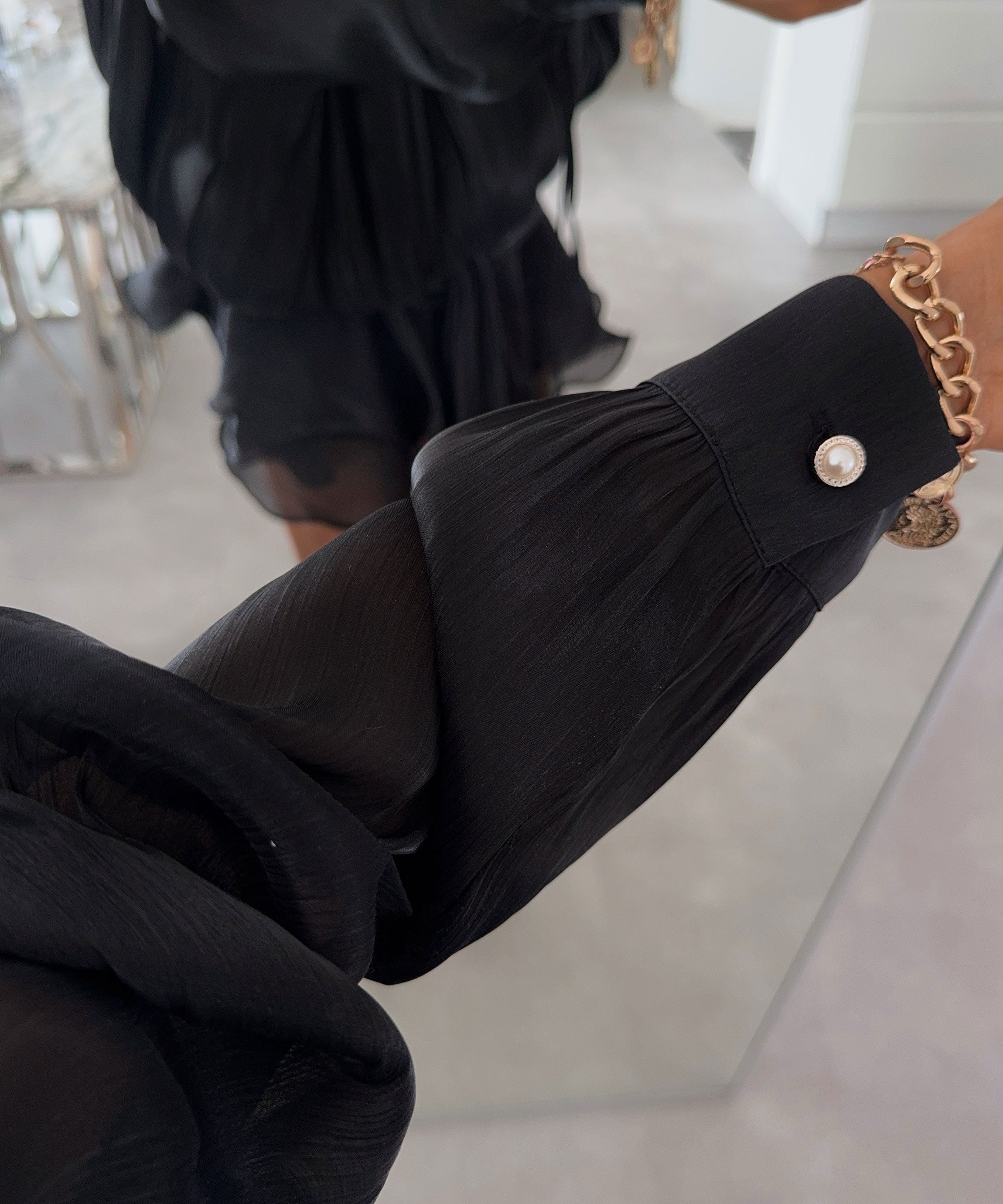 Black Velvet Mini Dress | LouLou Couture