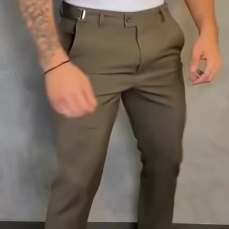 Tommas | Slim Fit Stretch Trousers