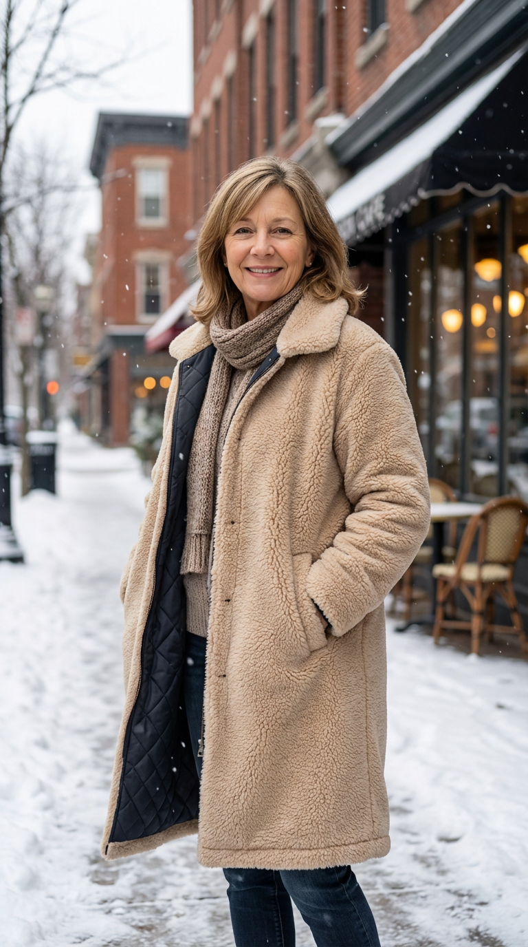 Amelia | Elegant Reversible Coat