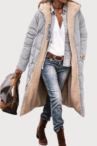 Amelia | Elegant Reversible Coat