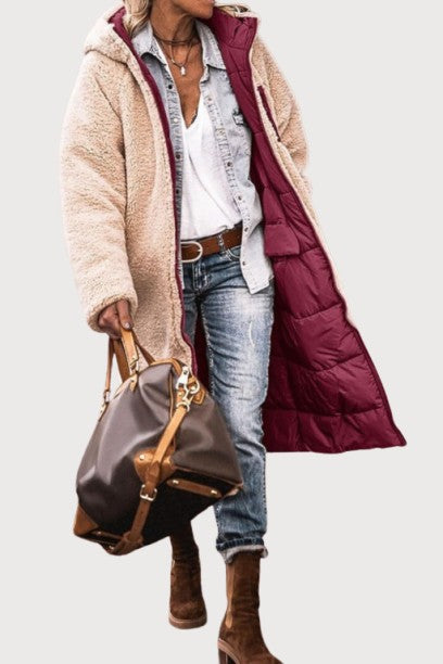 Amelia | Elegant Reversible Coat