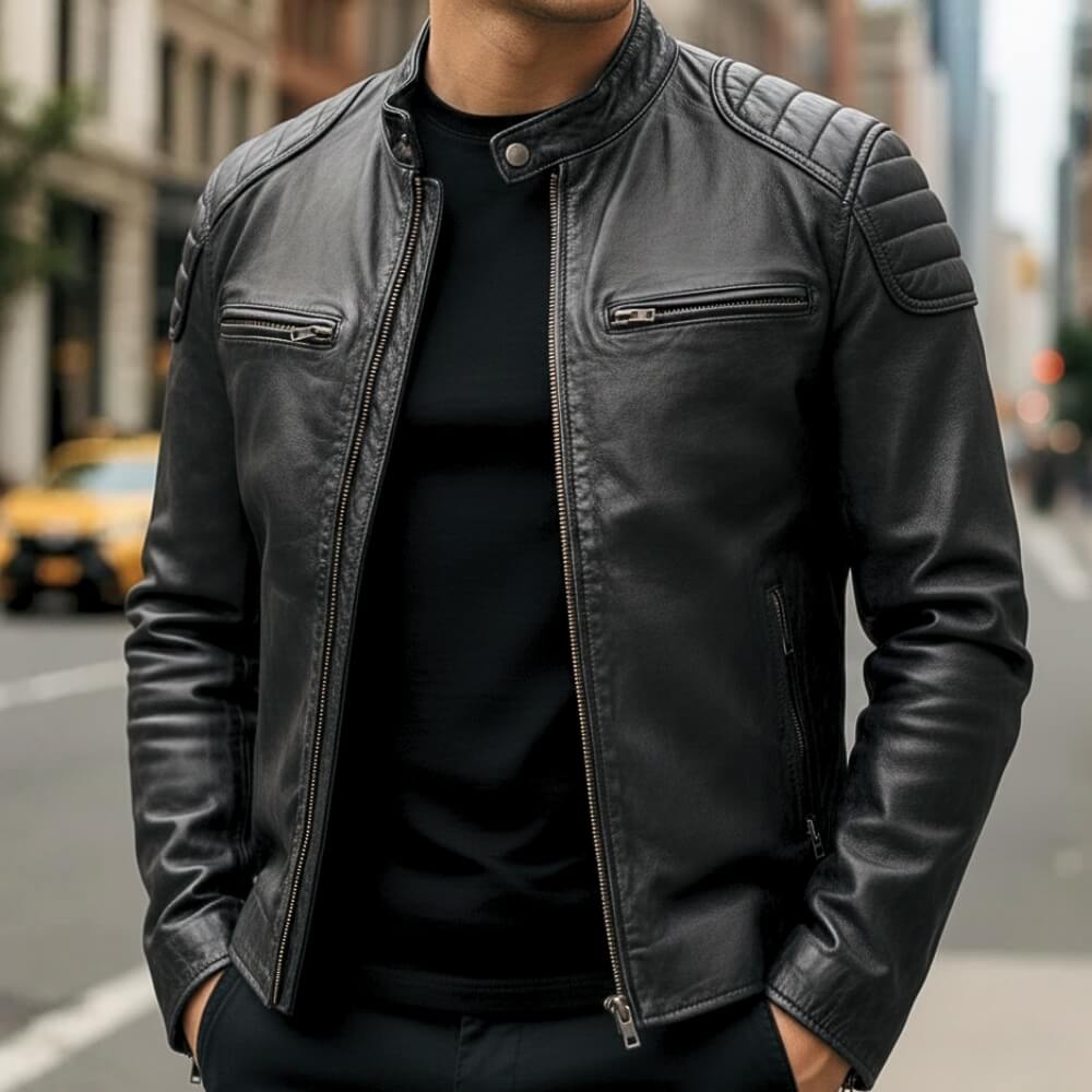 Arthur | Classic Leather Jacket