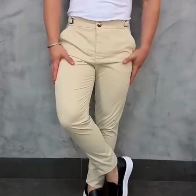 Tommas | Slim Fit Stretch Trousers